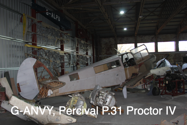 RM169, G-ANVY, Percival P.31 Proctor IV